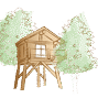 Casa sull'albero in Piemonte